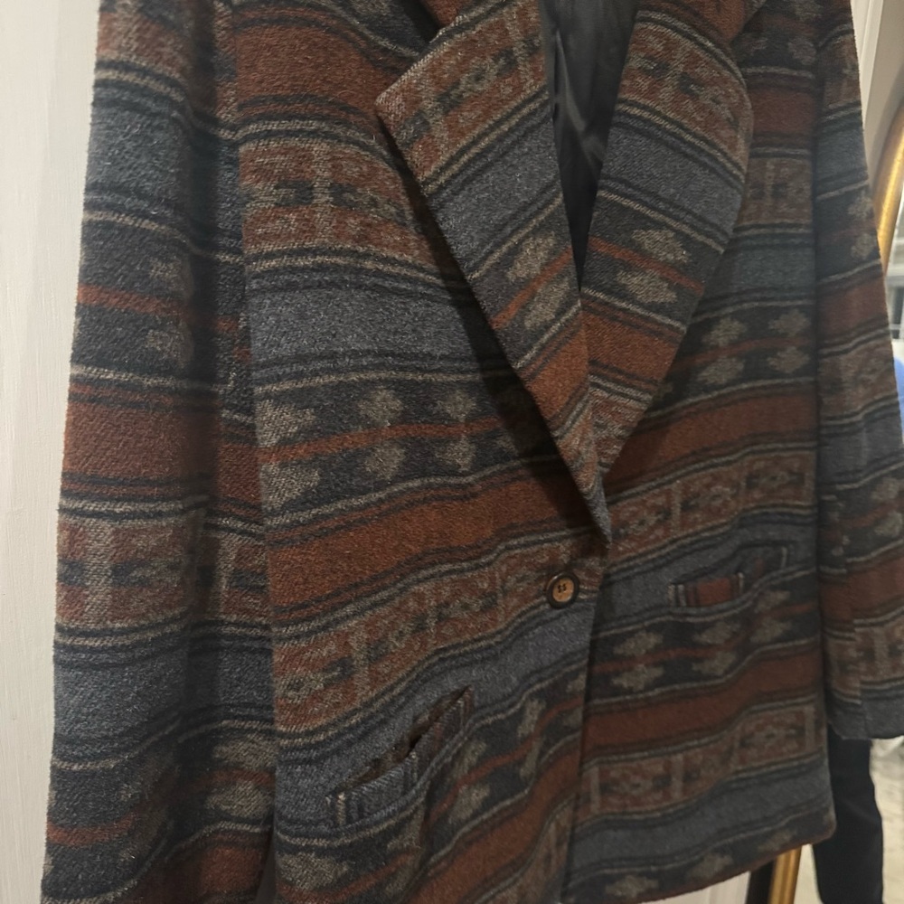 Awesome Wool Blend Western Jacket - image 3